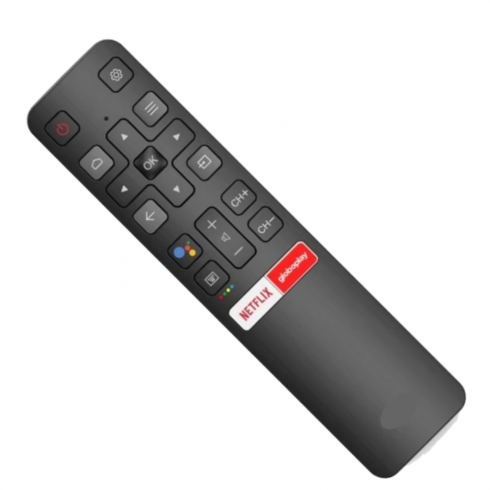 Controle TCL Smart 4k Android Netflix E Globoplay