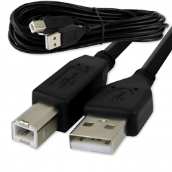 10 Cabos de impressora USB 2.0 AM+BM 2 metros