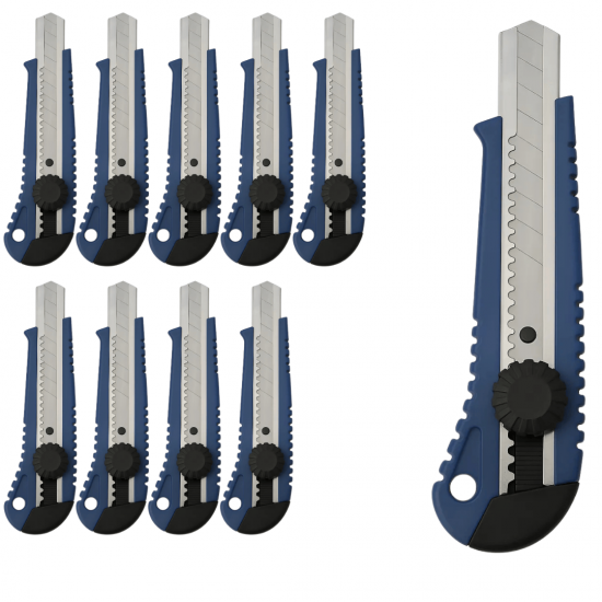 10 peças ESTILETE TRAVA ROSCA 18MM