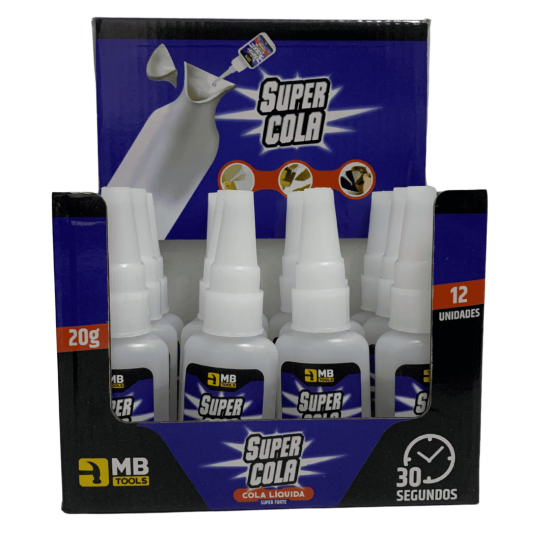 12 Colas Instantânea 20g / Unha Para Postiça/Fibra e Pedrarias Bico Fino / Fácil Aplicação / Super Forte