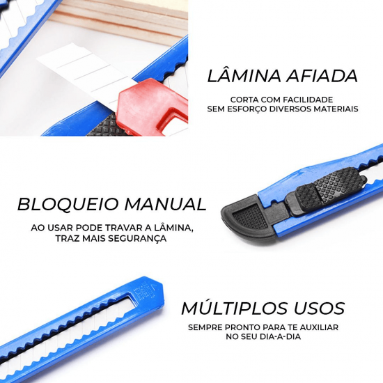 12 ESTILETES PEQUENOS 9MM