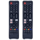 2 Controle Remoto compatível com TV LED Samsung Smart QE43Q67TA, UA50TU8000