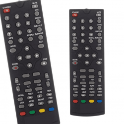 2 Controle Remoto compatível Conversor Digital VII7 DTVB003 / DTVB018