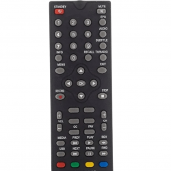 2 Controle Remoto compatível Conversor Digital VII7 DTVB003 / DTVB018