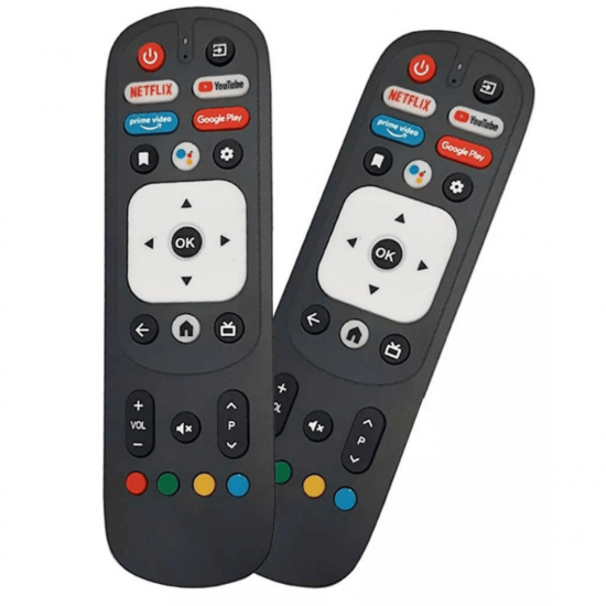 2 Controles Remoto Para Smart Tv Vizzion 4K Android Br58gua Br32d1sa