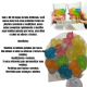 24 Cubos De Gelo Coloridos Silicone Artificial Reutilizável Ecológico
