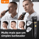 3 Em 1 Aparador de pelos Masculino e Feminino Máquina de cortar cabelo com À Prova D'Água e Base para Áreas Íntimas