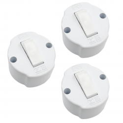 3 Interruptor Com 1 Uma Tecla De Sobrepor redondo