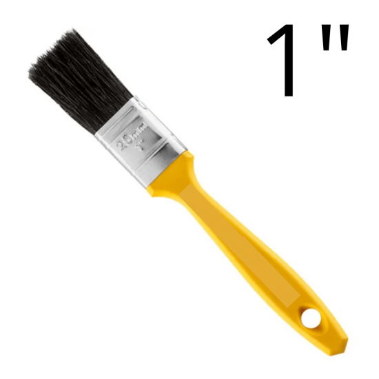 3 Pincéis Trincha Para Construção Multiuso Pintura Tamanhos Variados