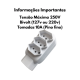 Adaptador Benjamin 4 Tomadas casa e cozinha