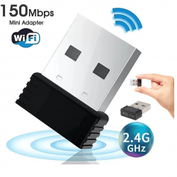 Adaptador Wi-Fi USB Portátil Sem Fio PC Placa De Rede Transmissor Receptor Mini 2.4G Roteador
