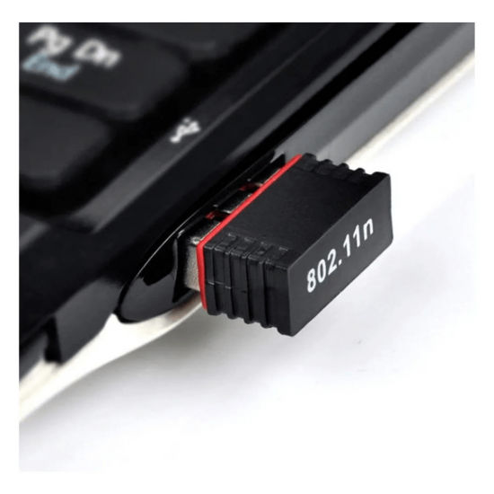 Adaptador Wi-Fi USB Portátil Sem Fio PC Placa De Rede Transmissor Receptor Mini 2.4G Roteador