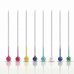 Alfinete de costura colorido com 4800 pinos