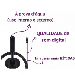 Antena Digital Hd tv Interna Uhf 4k uhd