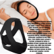 Anti Ronco Neoprene 3 Pontas Ajustável Neoprene Durma Melhor Faixa Cinta Queixo
