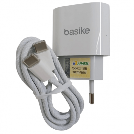 Fonte Carregador PD USB C 30W Turbo Anatel Rápido Original Tomada Android Iphone