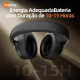 Fone de Ouvido Bluetooth Basike Cancelamento de Ruído Ativo Headphone Bluetooth 5.3 Headset com Microfone, 20h de Música
