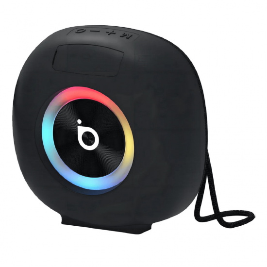 BA-MD057 TC MINI CAIXA DE SOM PORTATIL INTEGRADA BASIKE BT TF USB RGB