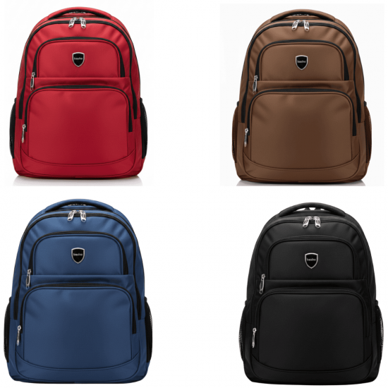 Mochila Escolar Resistente Bem Espaçosa Faculdade Trabalho Viagem