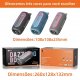 BA-RAD020 RADIO FM, COM REPRODUTOR DE SOM 10W*2, MINI CAIXA DE SOM INTEGRADA E LUZ LED RGB, MARCA BASIKE.