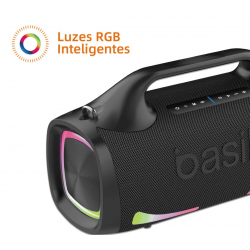 BA-RAD035 RADIO FM, COM REPRODUTOR DE SOM, 6W*2, MINI CAIXA DE SOM INTEGRADA, BLUETOOTH, MARCA BASIKE.