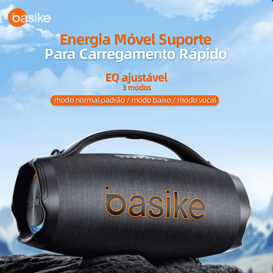 Caixa De Som Bluetooth Basike 350w