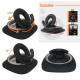 BA-SPO284 SUPORTE VEICULAR, COM SUCCAO, UNIVERSAL, ROTACAO 360, MATERIAL ABS, MARCA BASIKE.