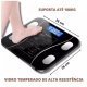 Balança Bioimpedancia Digital Bluetooth Corporal até 180kg Resultado Pelo Celular