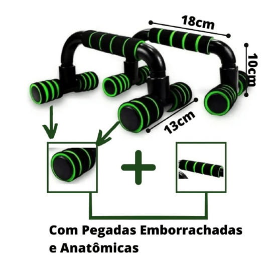 Barra De Flexão Apoio Força Portátil De Chão De Peito Taf Braço Suporte Academia Fixo Push Up Fitness
