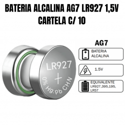 Bateria botão  395 Lr927 AG7 cartela c/ 10 un