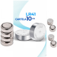 Bateria Botão Lr41 Ag3 Lr736 Cartela C/ 10 Un