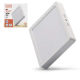 kit 10 Painel Led Plafon Luminaria 18w Quadrado Sobrepor 6500k Branco Frio black + decker