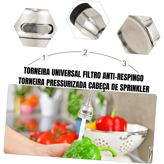 Bico Arejador De Torneira Poupança De Água E Protecção Ambiental