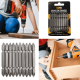 Kit Ponteira Bits 10 Peças Ponteira Dupla Magnetica Parafusadeira 65mm Ph2 Philips