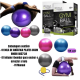 Bola de Ginástica Suíça Yoga Pilates 65cm Bola de Pilates Inflável Anti Estouro Odin Fit
