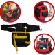 Bolsa Cinturão Porta Ferramentas Parafuso Broca Eletricista Carpinteiro Marceneiro Multiuso Trabalho