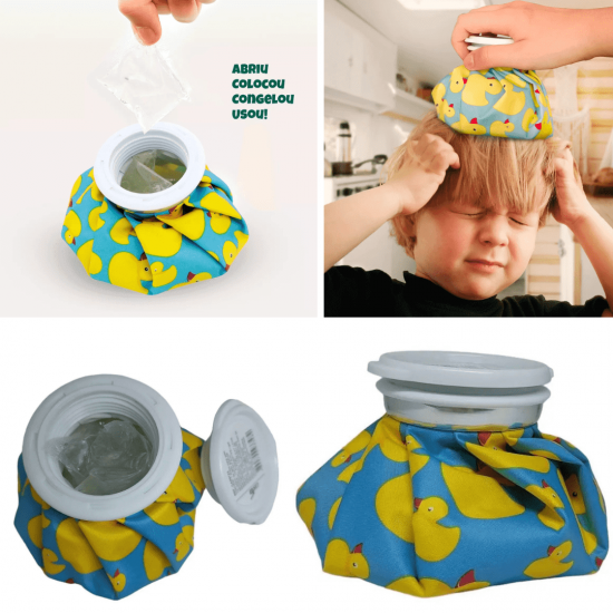 Bolsa gelo impermeável flexível compressa ortopédica