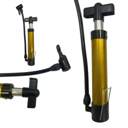Bomba De Ar Encher Pneu De Bicicleta Bike Carro Moto Manual