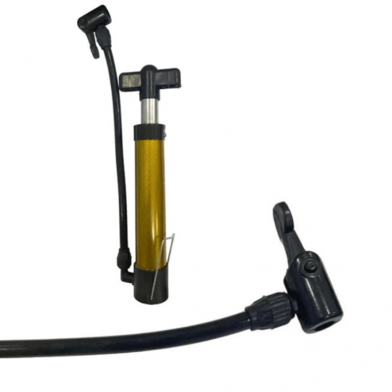Bomba De Ar Encher Pneu De Bicicleta Bike Carro Moto Manual