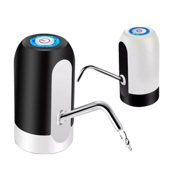 Bomba Elétrica Universal com Carregamento USB para Galão Garrafão de Água