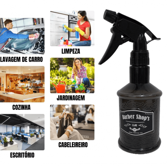 Borrifador Spray Cabeleireiro Barbeiro
