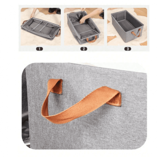 Organizador De Calça Jeans Guarda Roupa Arrumados Caixa De Armazenamento De Roupa