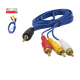 Cabo De Audio Video P2 3.5mm X 3 Rca Macho