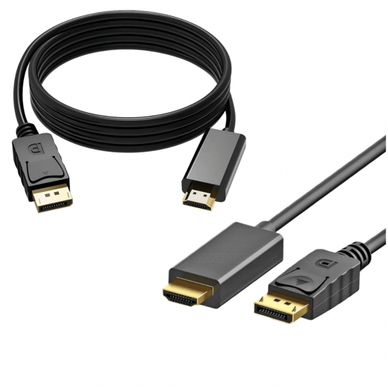 Cabo Displayport Para Hd / Dp Para Hd 1.5 Metro