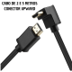 Cabo hd 90 graus 4k ultra hd 3d 2/3/5 metros