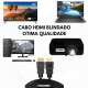 Cabo Hd Ultra Hd 3d 4k Alta Resolução 1080p Tv 2/3/5/10 Metros