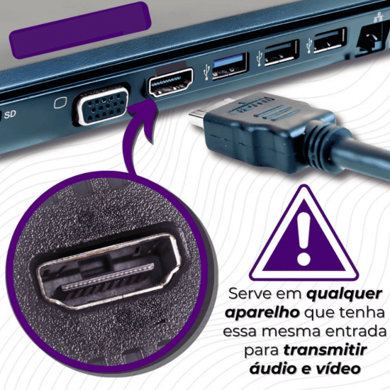 CABO HDMI X HDMI 4K COM 1,80 E 3 METROS