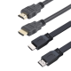 CABO HDMI X HDMI 4K COM 1,80 E 3 METROS