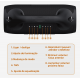 Caixa De Som Bluetooth Basike Ba-rad35 Hifi Tws Ipx6 100w  110v/220v