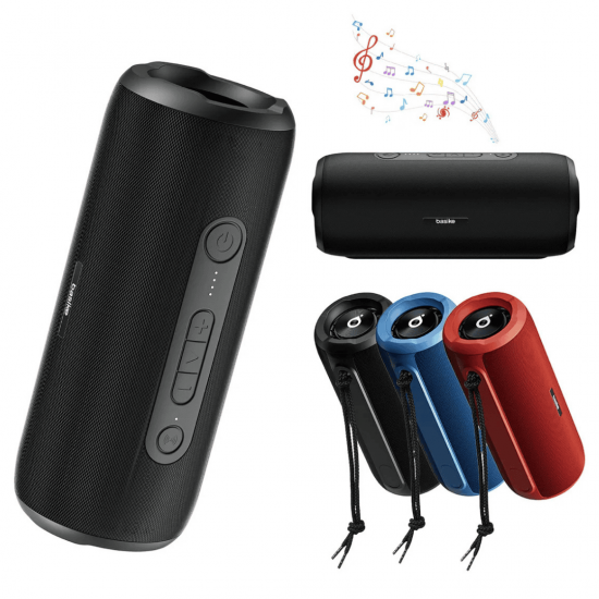 Caixa De Som Bluetooth Extra Bass Portatil Subwoofer Ipx6 Basike